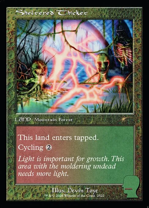 Sheltered Thicket - Foil