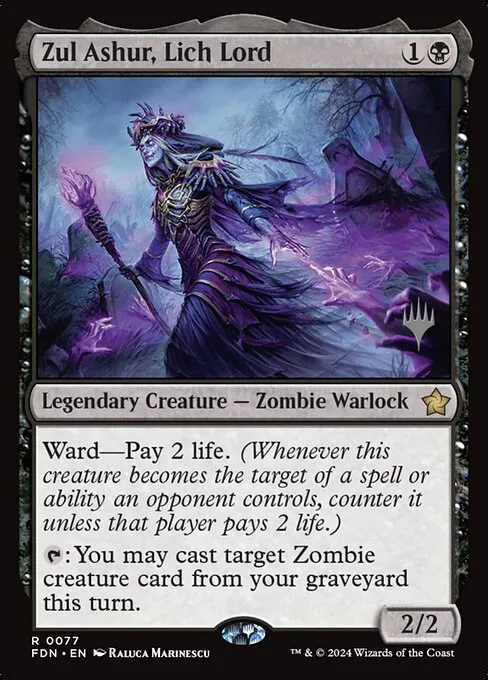 Zul Ashur, Lich Lord - Foil