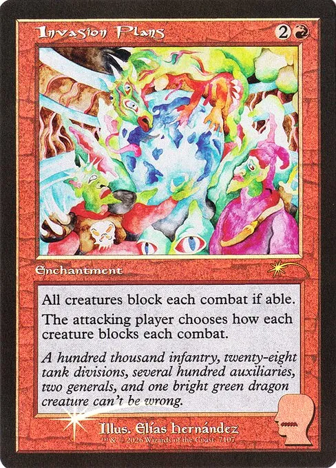 Invasion Plans - Foil
