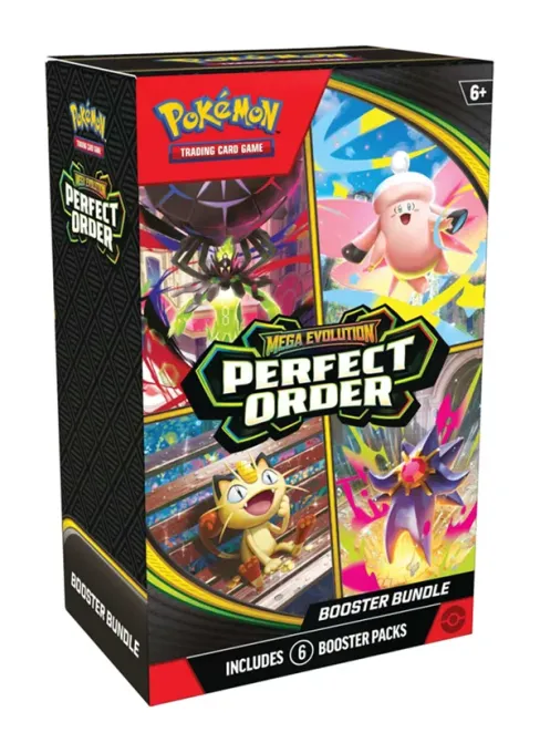 POKÉMON: ME - Mega Evolution 3: PERFECT ORDER - Booster Bundle