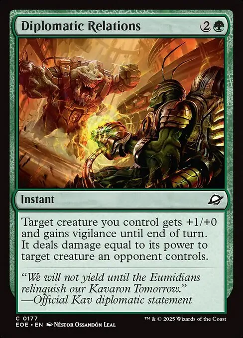 Diplomatic Relations - Foil
