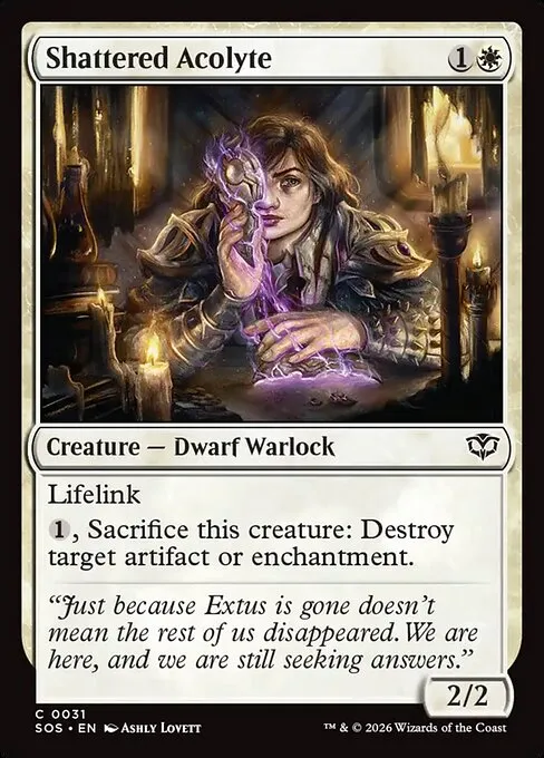 Shattered Acolyte - Foil