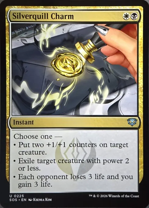 Silverquill Charm - Foil