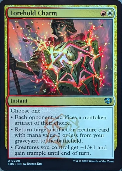 Lorehold Charm - Foil
