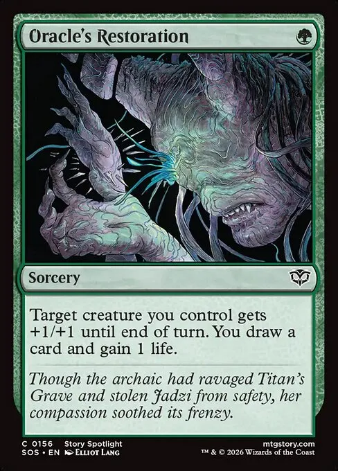 Oracle's Restoration - Foil