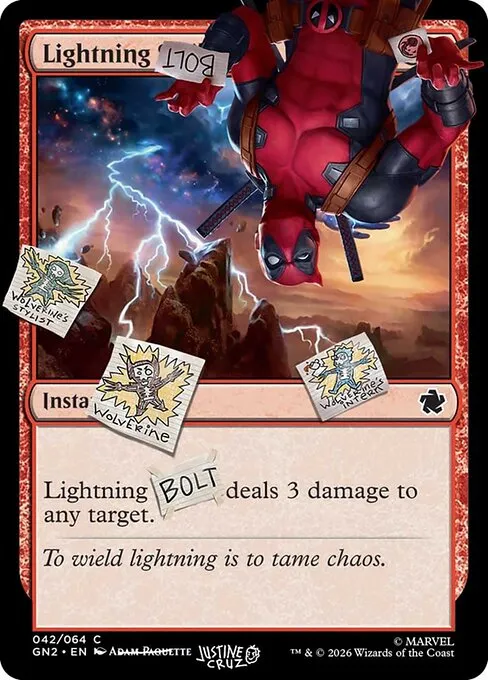 Lightning Bolt - Foil