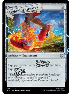 Lightning Greaves - Foil
