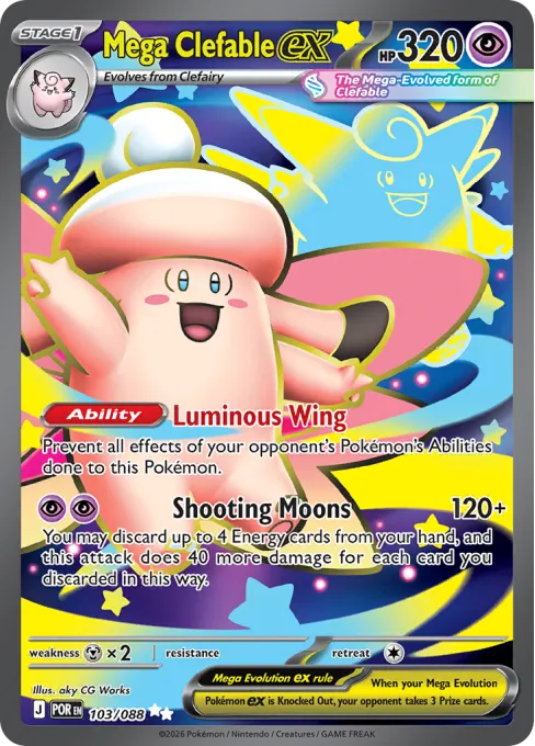 Mega Clefable ex