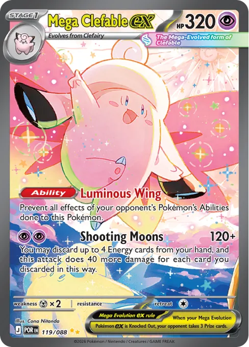 Mega Clefable ex