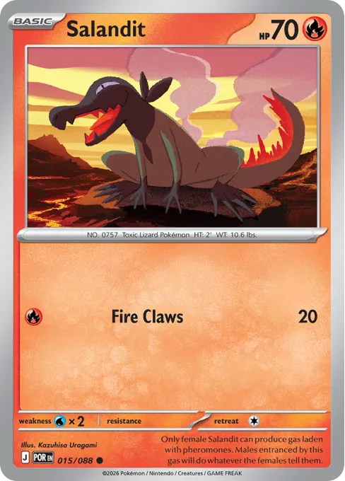 Salandit - Reverse Holo