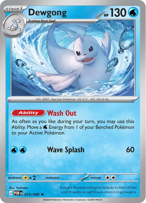 Dewgong - Reverse Holo