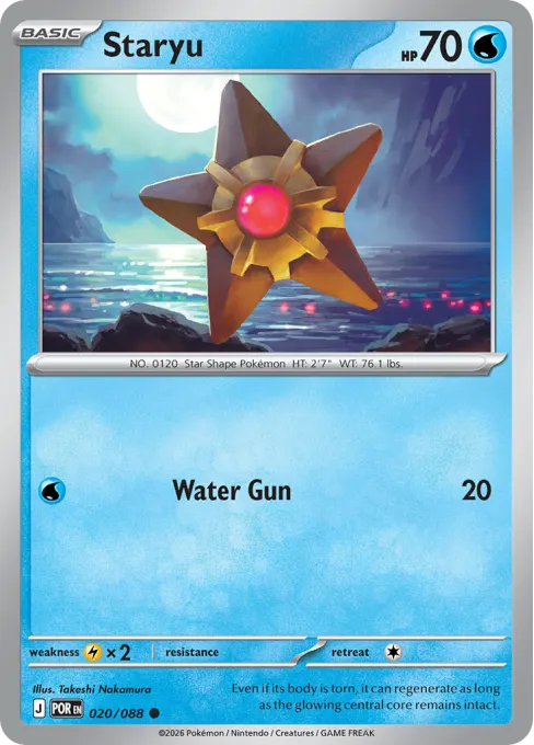 Staryu - Reverse Holo