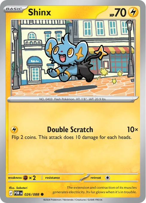Shinx - Reverse Holo