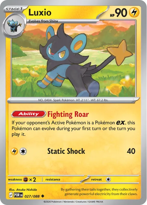 Luxio - Reverse Holo