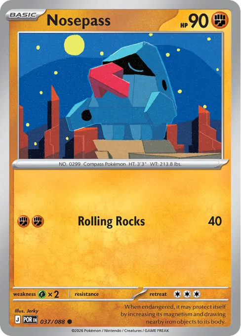 Nosepass - Reverse Holo