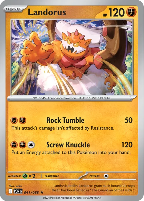 Landorus - Reverse Holo