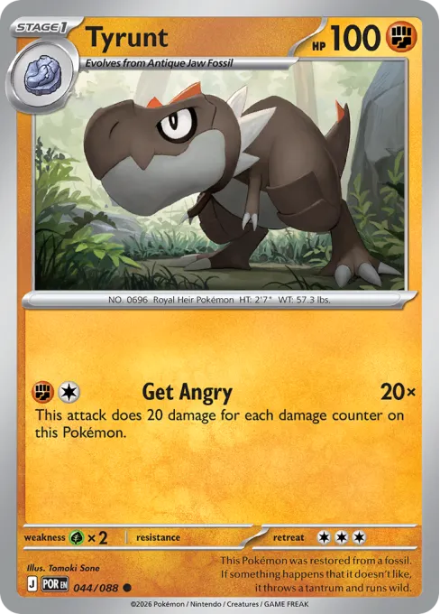 Tyrunt - Reverse Holo