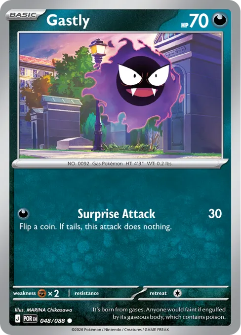Gastly - Reverse Holo