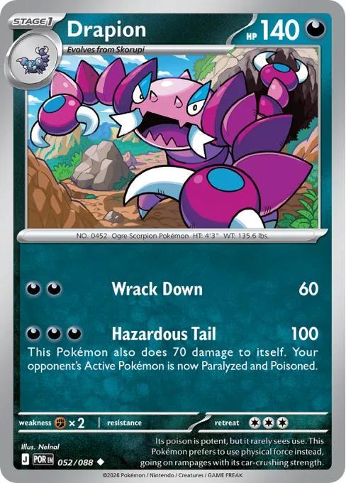 Drapion - Reverse Holo