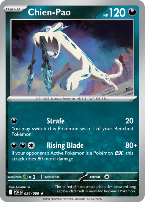Chien-Pao - Reverse Holo