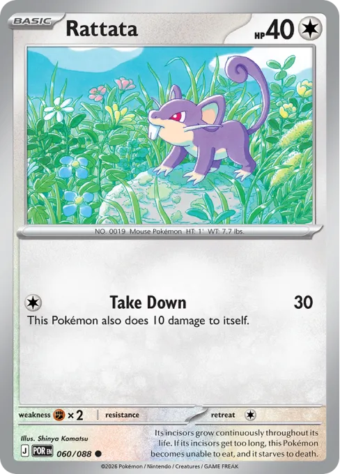 Rattata - Reverse Holo