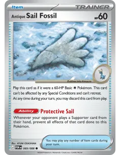 Antique Sail Fossil - Reverse Holo
