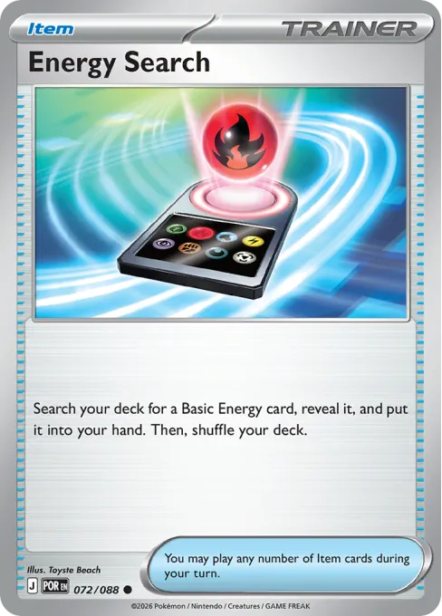 Energy Search - Reverse Holo