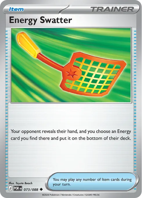 Energy Swatter - Reverse Holo