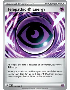 Telepathic Psychic Energy - Reverse Holo