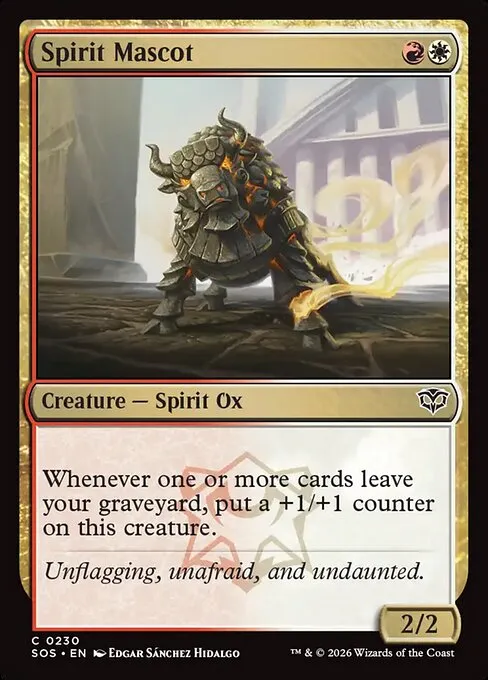 Spirit Mascot - Foil