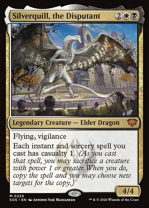 Silverquill, the Disputant - Foil