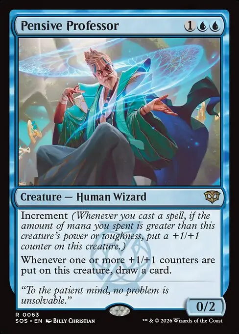 Pensive Professor - Foil