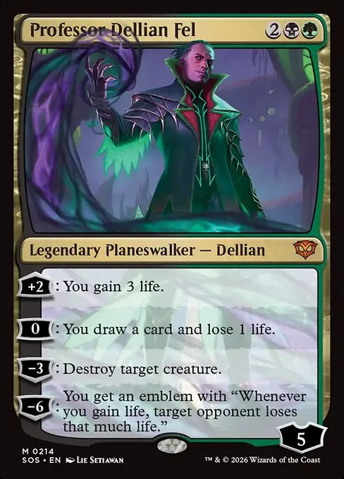 Professor Dellian Fel - Foil