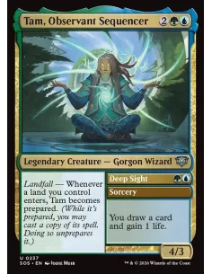 Tam, Observant Sequencer // Deep Sight - Foil