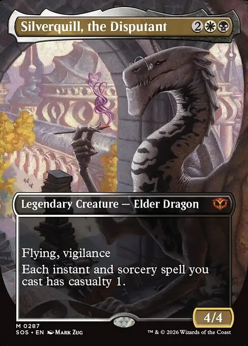 Silverquill, the Disputant - Foil
