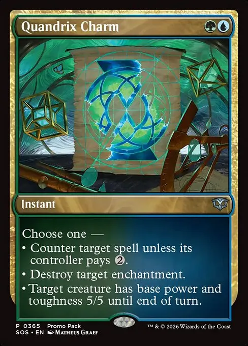 Quandrix Charm - Foil