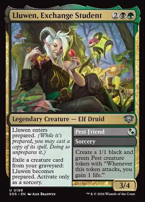 Lluwen, Exchange Student // Pest Friend - Foil