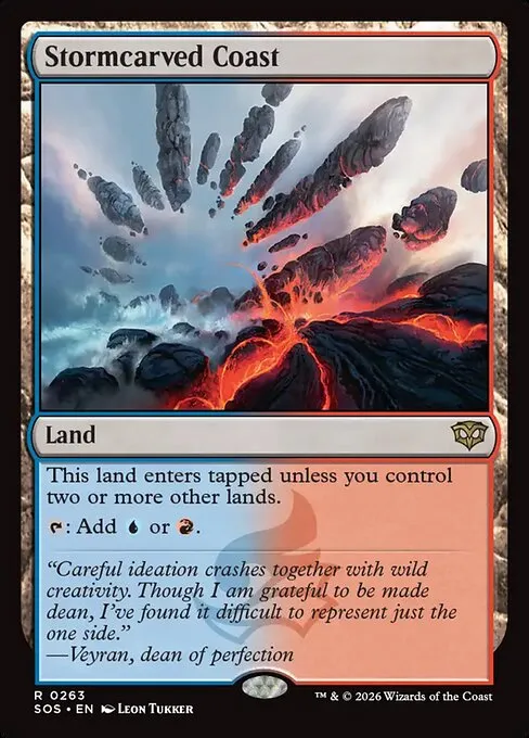 Stormcarved Coast - Foil