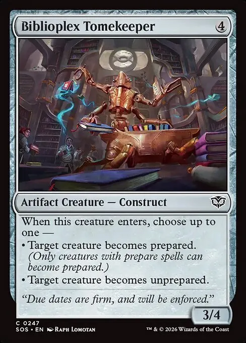Biblioplex Tomekeeper - Foil