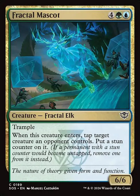 Fractal Mascot - Foil