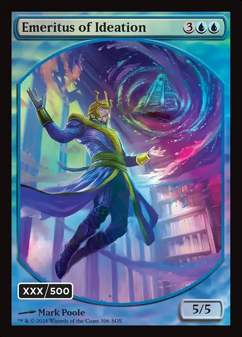 Emeritus of Ideation // Ancestral Recall - Foil