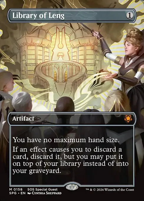 Library of Leng - Foil