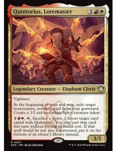 Quintorius, Loremaster