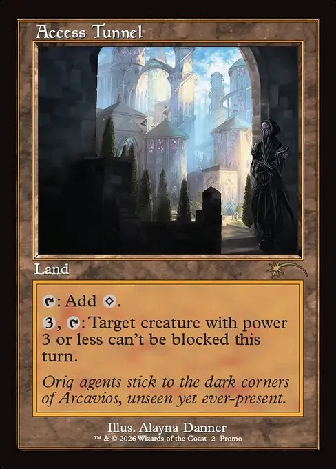 Access Tunnel - Foil