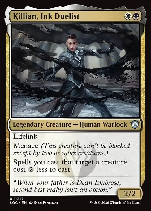 Killian, Ink Duelist