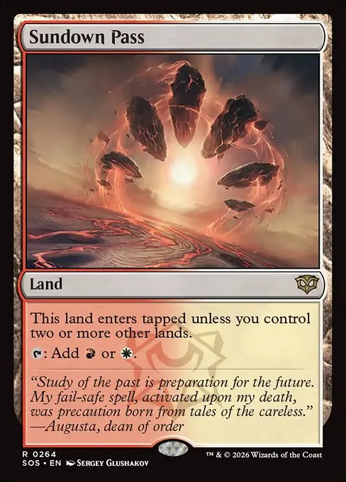 Sundown Pass - Foil