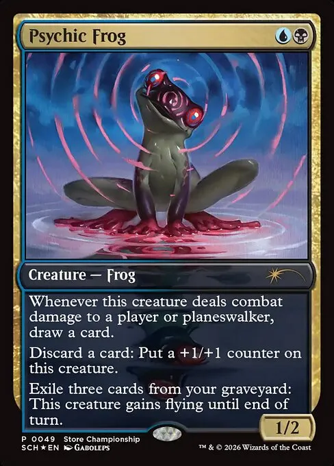 Psychic Frog - Foil