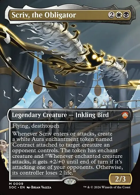 Scriv, the Obligator - Foil
