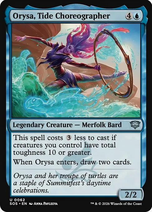 Orysa, Tide Choreographer - Foil