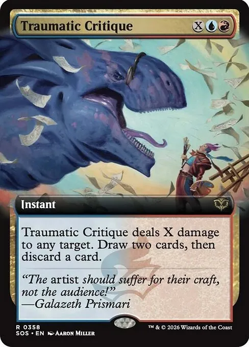 Traumatic Critique - Foil